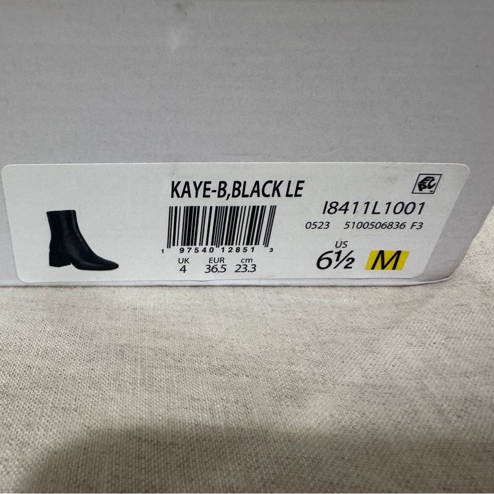 Vince Black Leather Boots